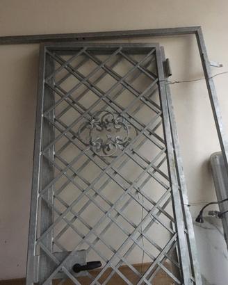 Cancello di Sicurezza in Ferro Zincato - Nuovo