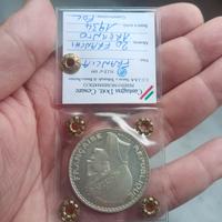 Argento Moneta FDC Periziata 20 Franchi 1934