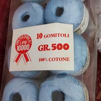 Gomitoli uncinetto ricamo e cucito 