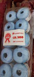 Gomitoli uncinetto ricamo e cucito 