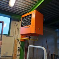 Generatore di aria calda a metano 20 kw