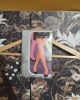 Collant fucsia 100% nylon