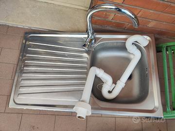 lavandino+miscelatore cucina 