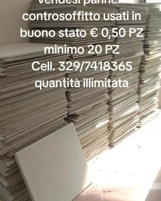 pannelli da controsoffitto 