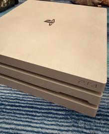 Ps4 pro 1tb bianca + 4 giochi
