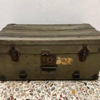 VALIGIA BAULE MILITARE SECONDA GUERRA MONDIALE