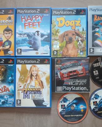 Lotto giochi PS2 + PS1