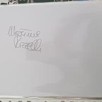 Autografo Martina Rizzelli