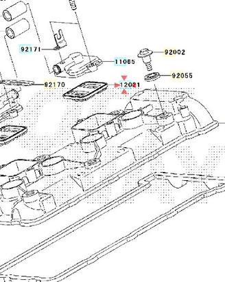 Valvola lamellare Kawasaki Ninja ZX-6R 120211130