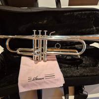 tromba strumento in argento