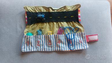 Porta macchinine in stoffa