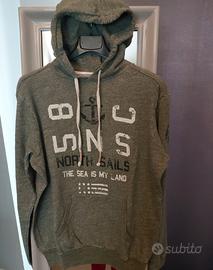 felpa con cappuccio North Sails
