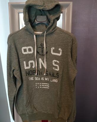 felpa con cappuccio North Sails