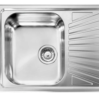 LAVELLO CUCINA 1 VASCA CON GOCCIOLATOIO