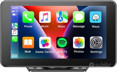 VOLAM - Autoradio Portatile Apple Carplay Wireless