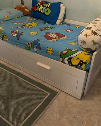Letto singolo IKEA BRIMNES 200x80