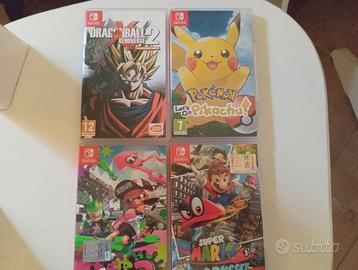 Nintendo switch videogiochi