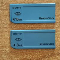 n. 2 Memory Stick Sony