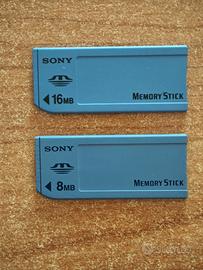 n. 2 Memory Stick Sony