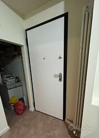 Porta blindata bianca