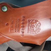 Fondina per pistola ascellare in cuoio ZED Holster