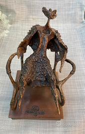 Minguzzi Statua bronzo “Donna seduta”