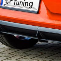 DIFFUSORE POSTERIORE PER RENAULT CLIO 5 2019 NERO