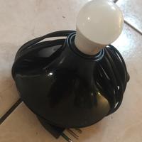 Lampada nera vintage artemide