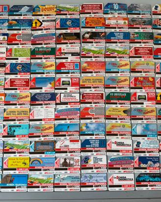 Lotto 111 Schede Telefoniche Mix Originali Vintage