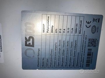 pannelli fotovoltaico .