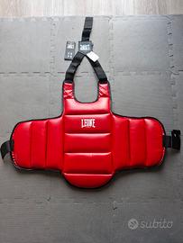 Corpetto Leone Rosso/Blu