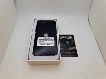 iPhone SE 2022 128GB nero usato garanzia 