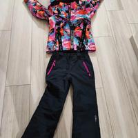 Tuta completo CMP da neve bambina tg. 140 cm