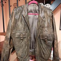 Giacca stile Aviatore Vera Pelle Vintage