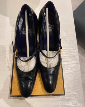 Scarpe Fendi zeppa