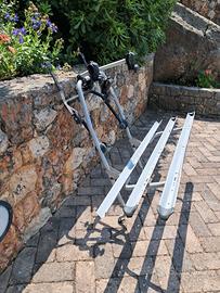 Portabici+ barre portatutto+portasci