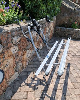 Portabici+ barre portatutto+portasci