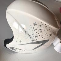 Casco da sci donna tg52 + maschera briko