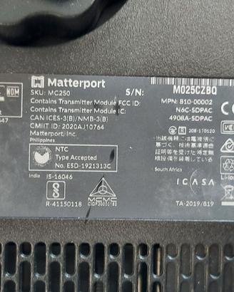 Matterport Pro2  3D Camera (MC250)