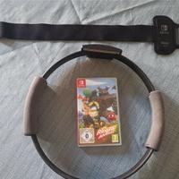 NINTENDO SWITCH + GIOCO RING FIT ADVENTURE