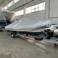 Gommone con carrello