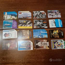 L75 - 37 schede tel. Italia differenti - LEGGI ANN