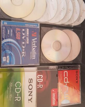 Lotto Dvd 8.5 e 4.7 e cd -R e rw
