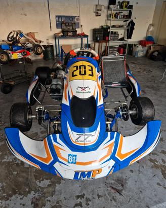go kart kz 125 Lmp R1 Lanzeni