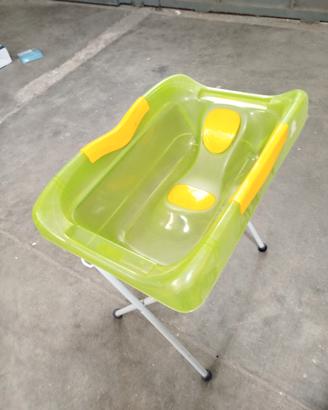 vaschetta lavaggio neonato con supporto 