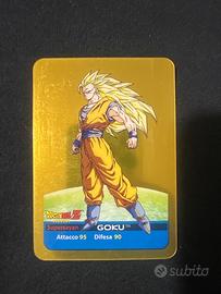 Lamincards dragonball serie oro GOKU