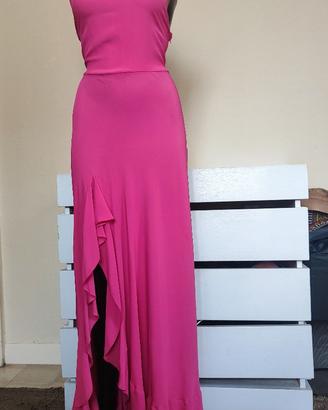 Abito da sera Blumarine lungo Fucsia 40 Nuovo