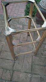 carrello con rotelle e  ripiani in vetro prezzo 40