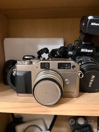 Contax G1 con obiettivo contax 45mm