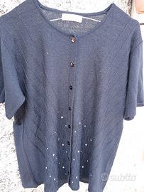 maglia con strass 